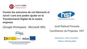 Webinar acelara pyme Workspace i Microsoft 365