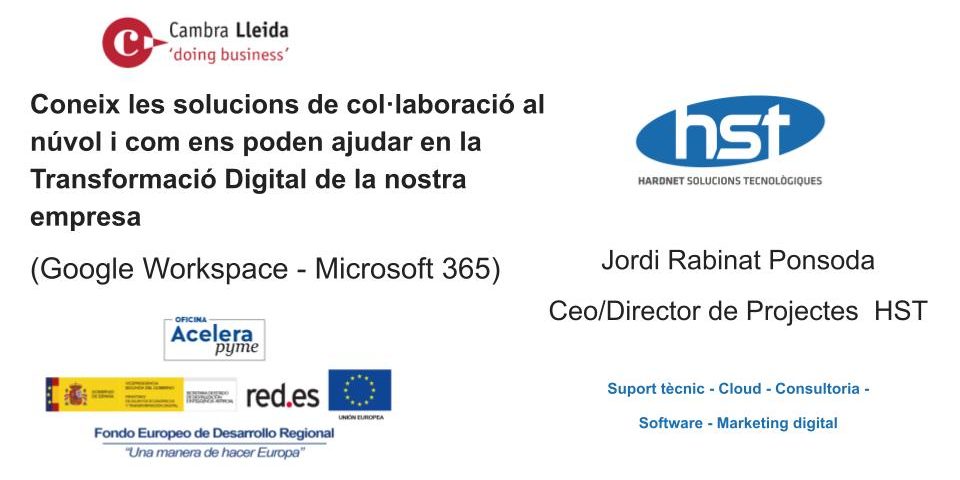 Webinar acelara pyme Workspace i Microsoft 365