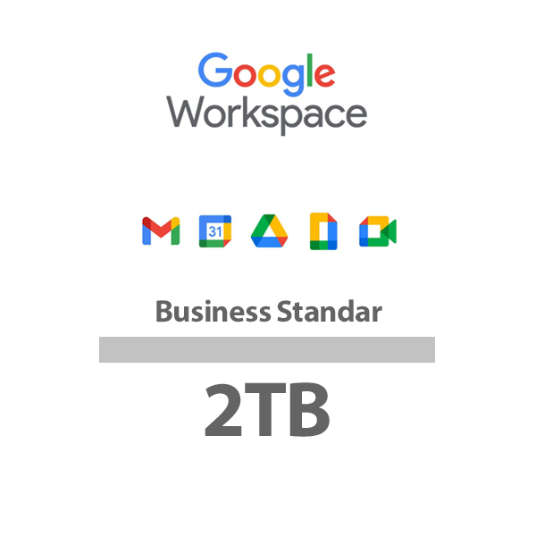 Google Workspace Business estándar anual 2 TB